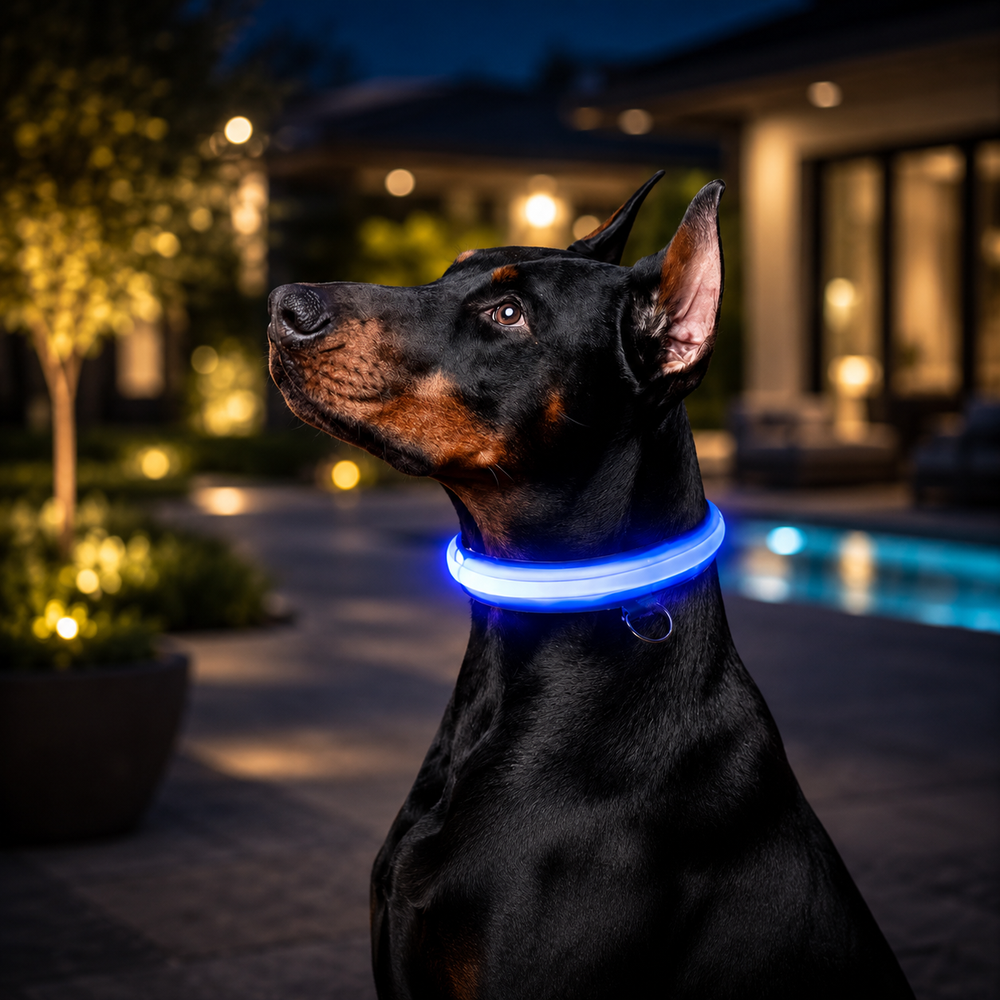 LED Safety Dog Collar
